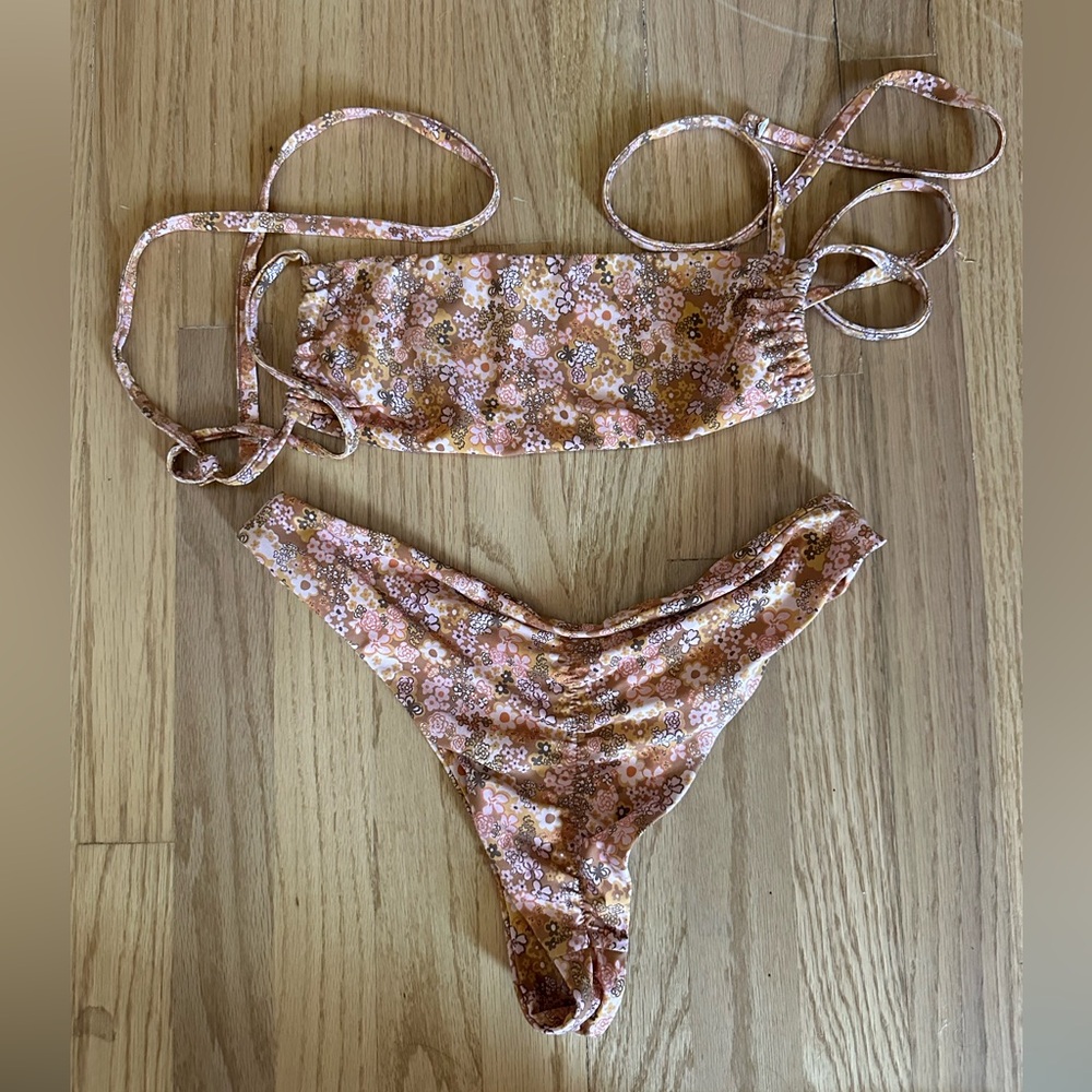 Stone Fox Swim Floral Bikini Set